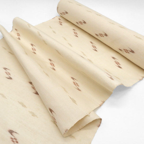 本場久米島紬 絣 生成