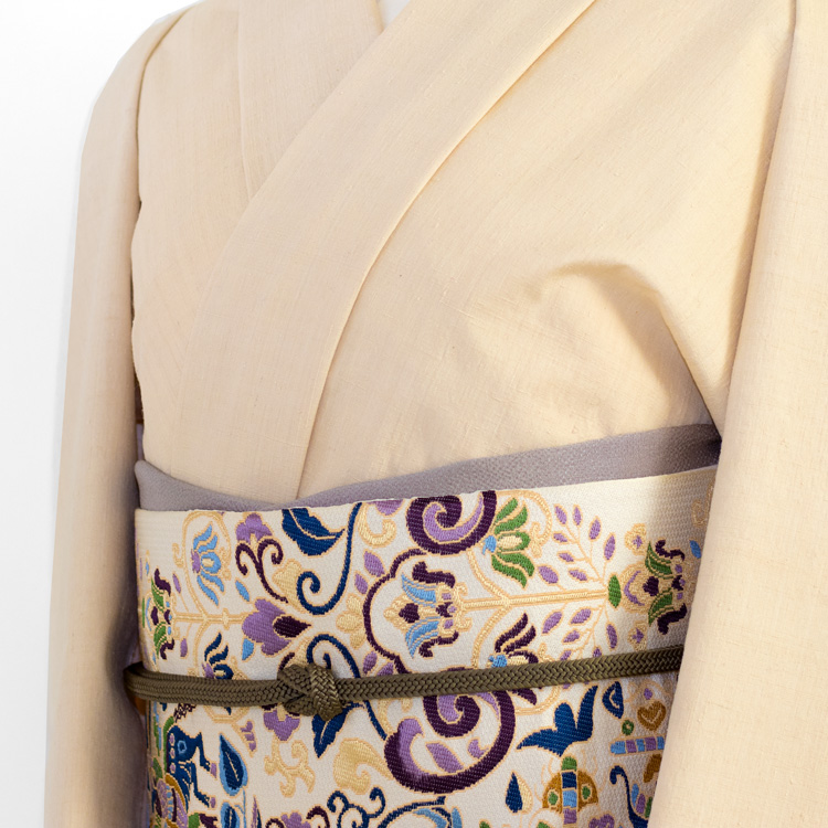 一番長く着られる着物は？ 本場結城紬と西陣織 大庭の名古屋帯のコーディネート