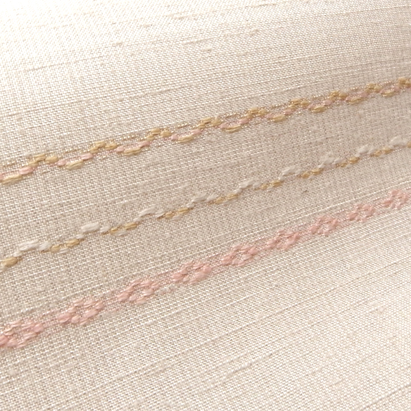 千成堂着物店 特注 横山俊一郎 三才山紬の着尺の花織アップ