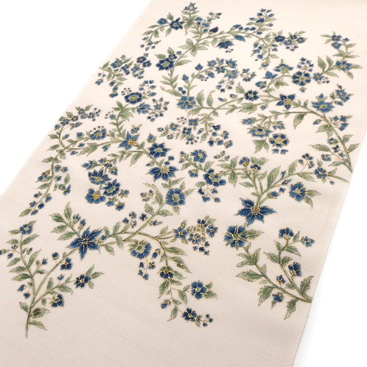大浦紫山工房さんに別注した江戸更紗の帯は「美しい古典裂」の香りがする | 千成堂着物店 公式ブログ