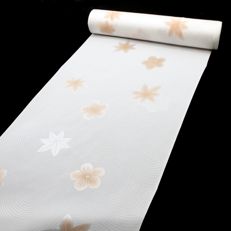 桂商店の長襦袢 波と楓 千成堂別注の全体