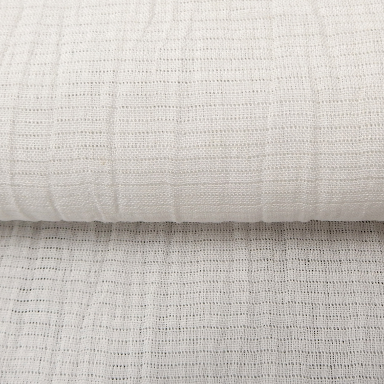 和小物さくら 麻絽 夏帯揚げ 白よごし 無地