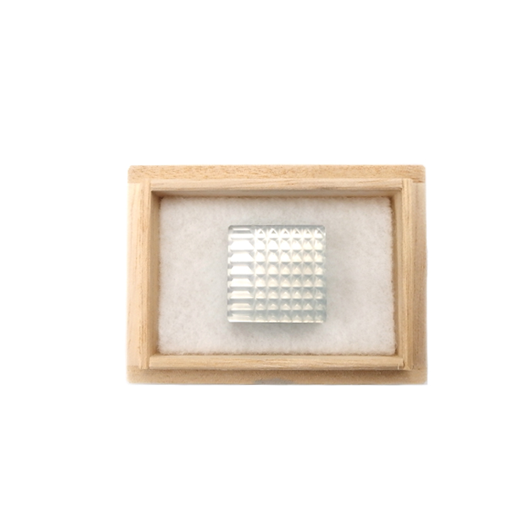 古川莉恵（matsurica） 千成堂別注 帯留「かすみ 正方形 / 凪」